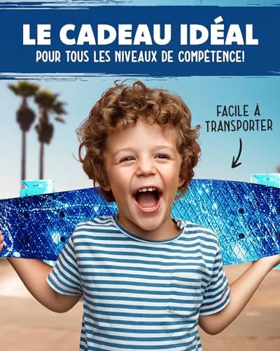 Vue 5 de Deleven Skateboard Cm Avec
