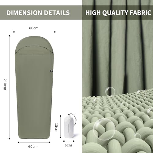 Vue 2 de Naturehike Sac De Couchage