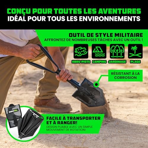 Vue 6 de Rhino Usa Pelle Pliante