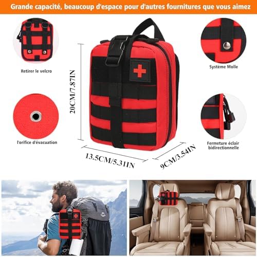 Vue 2 de Kit De Survie Randonnee