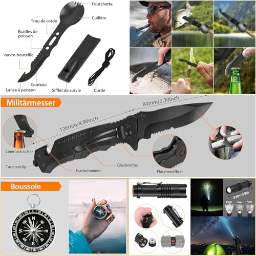 Vue 3 de Kit De Survie Randonnee