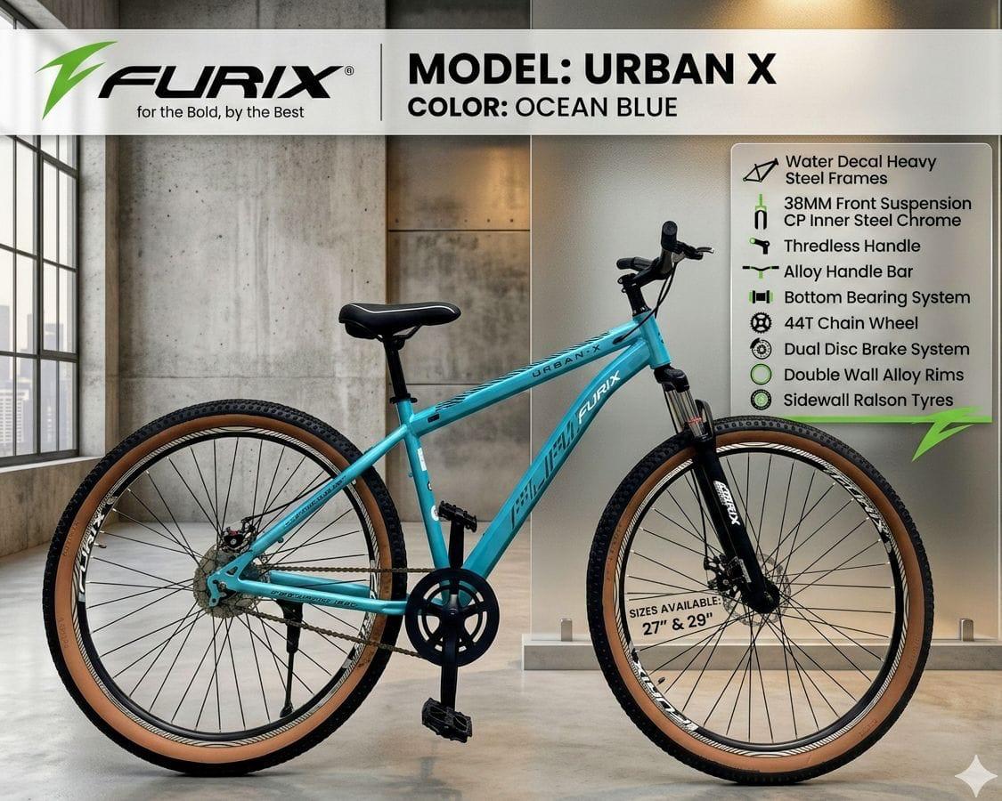 Furix Urban X for sale at cycle shop in Gandhinagar image 1