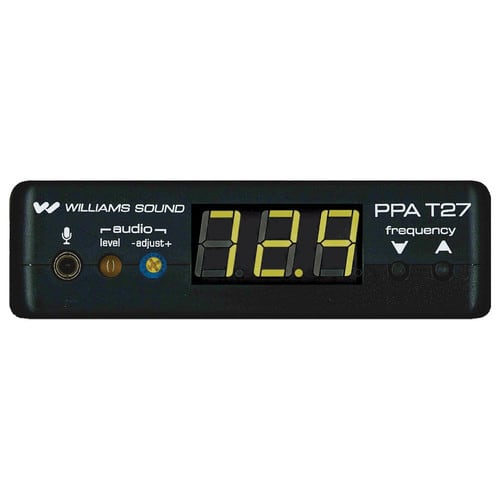 Williams AV PPA T27 Personal PA Base-Station Transmitter front