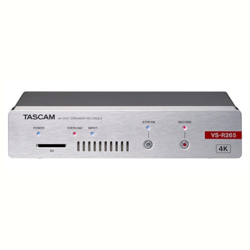 Tascam VS-R265 4K / UHD Streamer / Recorder