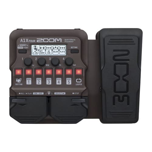 Zoom A1X FOUR Multi-Effects Processor with Expression Pedal