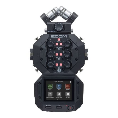 Zoom H8 Eight-Track Handy Recorder