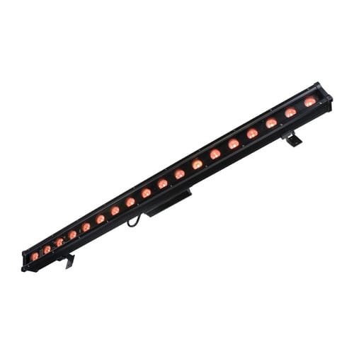 Blizzard Motif Vignette LED Linear Bar Fixture, Black