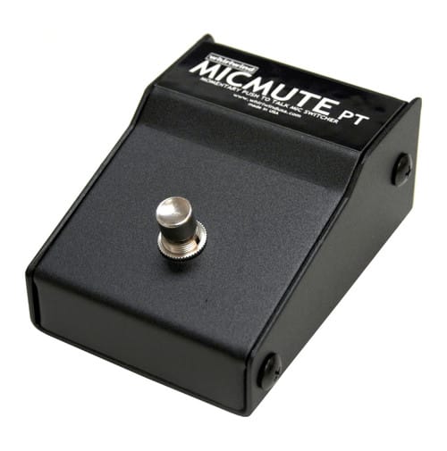 Whirlwind MICMUTE PT Microphone Mute Footswitch