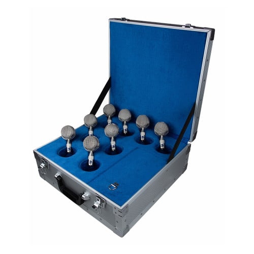 Blue Microphones Bottle Cap Kit 8 Mic Capsules and Flight Case