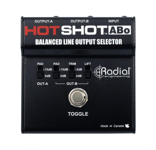 Radial HotShot ABo Line Output Selector top