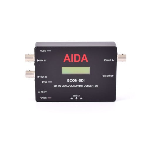 AIDA GCON-SDI SDI to Genlock SDI/HDMI Converter