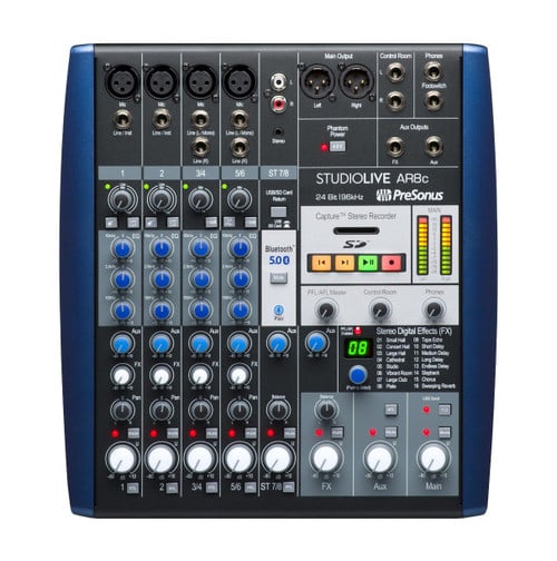 PreSonus StudioLive AR8c 8-Channel Analog Mixer