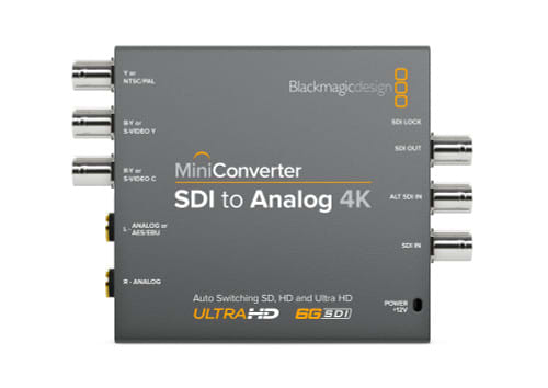 Blackmagic Design Mini Converter SDI to Analog 4K Front
