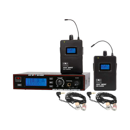 Galaxy Audio AS-1406-2 Wireless In-Ear Twin Pack Monitor System
