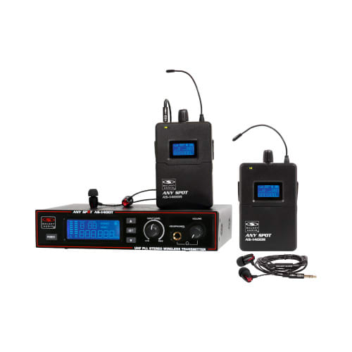 Galaxy Audio AS-1400-2 Wireless In-Ear Monitor Twin Pack System