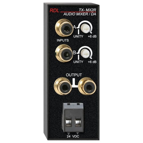 RDL TX-MX2R Audio Mixer / Distribution Amplifier