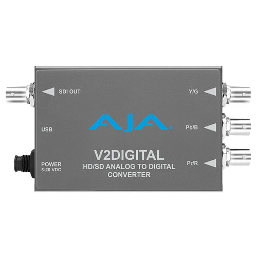 AJA V2DIGITAL Analog to HD/SD-SDI Mini-Converter