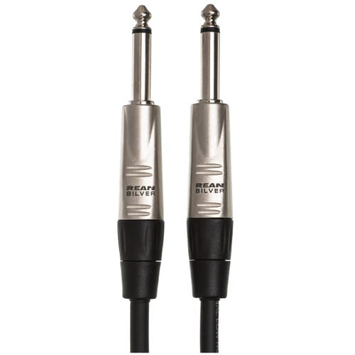 Hosa Pro REAN 1/4 TS Unbalanced Interconnect Cable ends