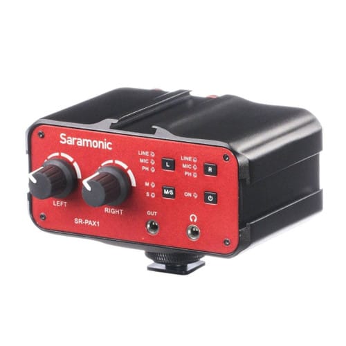 Saramonic SR-PAX1 2-Channel On-Camera Audio Mixer