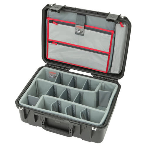 SKB 3i-1813-7DL iSeries Case with Think Tank Dividers & Lid Organizer