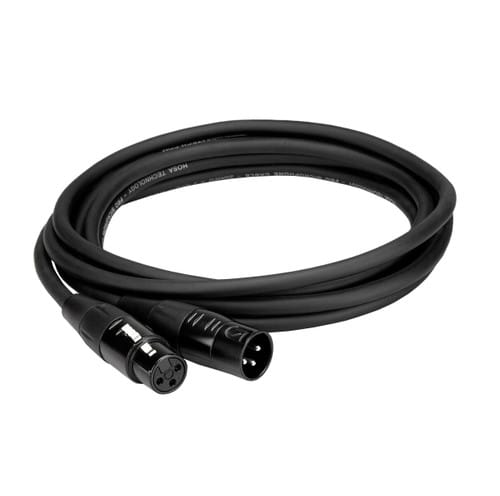 Hosa Pro REAN XLR3F to XLR3M Microphone Cable