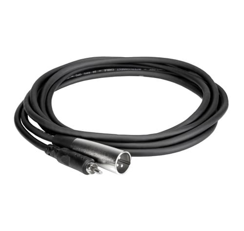 Hosa RCA to XLR3M Unbalanced Interconnect Cable