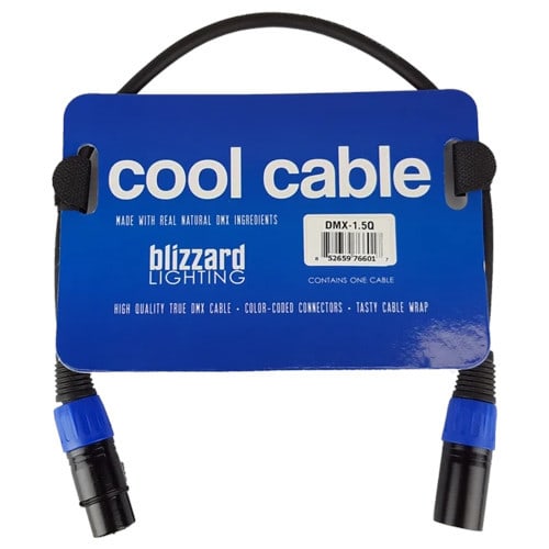 Blizzard Cool Cable 3-Pin DMX Cable