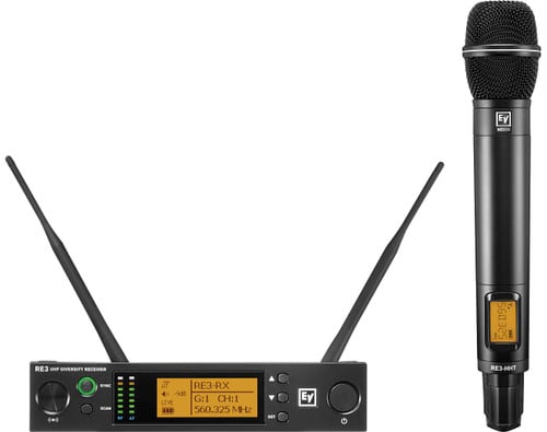 Electro-Voice RE3-ND86 UHF Wireless Handheld Microphone System