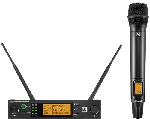 Electro-Voice RE3-RE420 UHF Wireless Handheld Microphone System