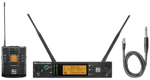 Electro-Voice RE3-BPGC UHF Wireless Instrument Set