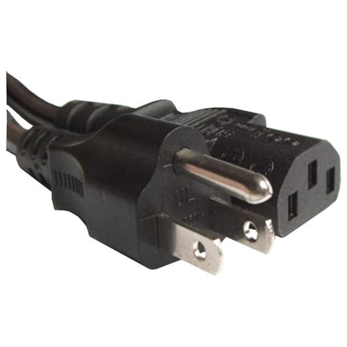 Radial IEC-US IEC Power Cable for 1600mA Power Supply