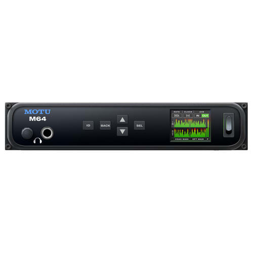 MOTU M64 MADI / USB / AVB-TSN Ethernet Audio Interface with DSP