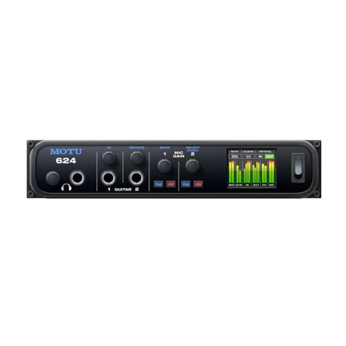 MOTU 624 Thunderbolt  / USB3 / AVB Ethernet Audio Interface with DSP