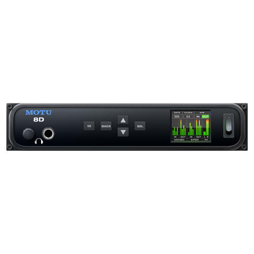 MOTU 8D AES3 / SPDIF / USB / AVB-TSN Audio Interface with DSP