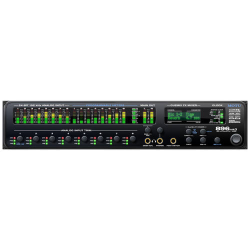 MOTU 896mk3 Hybrid 192 kHz FireWire Audio Interface