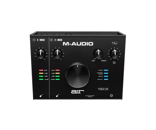 M-Audio AIR192X6 2-In/2-Out 24/192 USB Audio/MIDI Interface