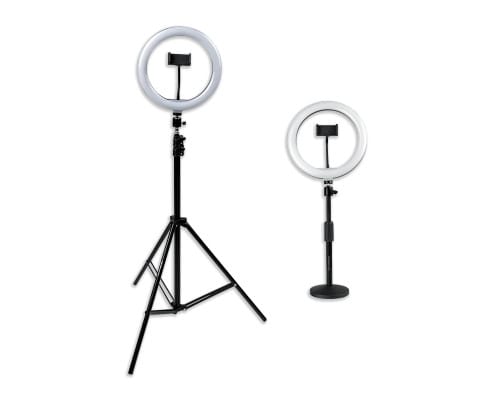 Gator Frameworks GFW-RINGLIGHTSET Ring Light Set with Phone Holders