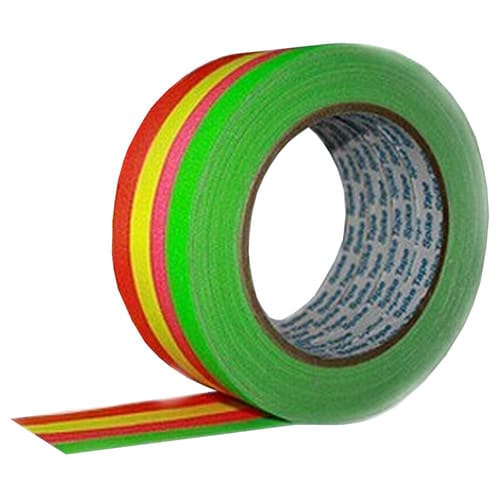 Pro Tapes 1/2" Fluorescent Spike Tape Stack 4pk