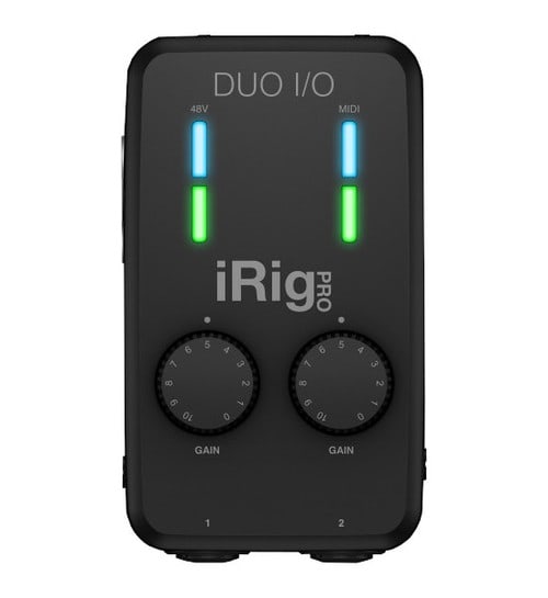 IK Multimedia iRig Pro Duo I/O Interface front