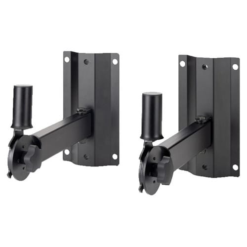 On-Stage SS7322B Adjustable Wall Mount Speaker Bracket pair