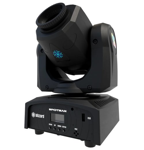 Blizzard Spotman 30 RGBW LED 30W Mini Moving Head Fixture