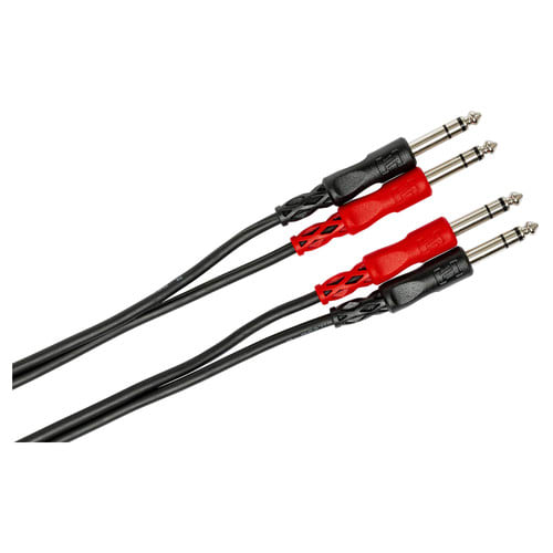 Hosa Dual 1/4 TRS Stereo Interconnect Cable