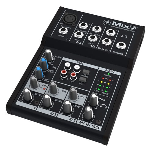 Mackie Mix8 8-Channel Compact Mixer - Sound Productions