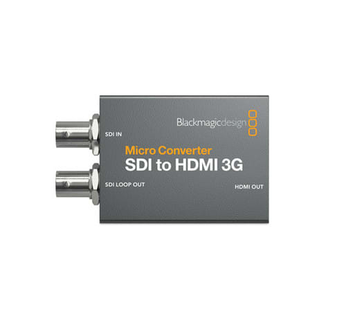 Blackmagic Design Micro Converter HDMI to SDI 3G with PSU - Sound