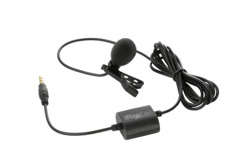 IK Multimedia iRig Mic Lav Compact Lavalier Microphone