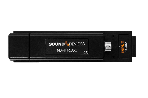 Sound Devices MX-HIROSE Hirose DC Input Sled Front