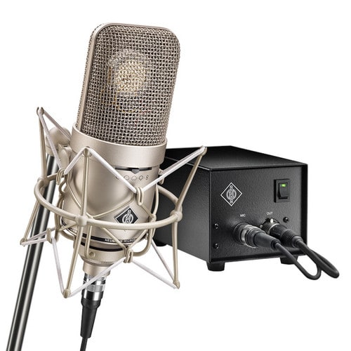 Neumann M 147 Cardioid Tube Condenser Microphone System - Sound ...