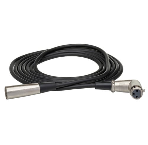 Hosa Right-Angle XLR3F to XLR3M Balanced Interconnect Cable