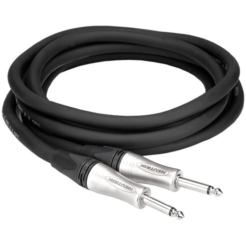 Hosa Edge Neutrik 1/4 TS to Same Speaker Cable