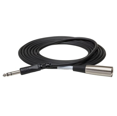 Hosa 1/4 TRS to XLR3M Balanced Interconnect Cable